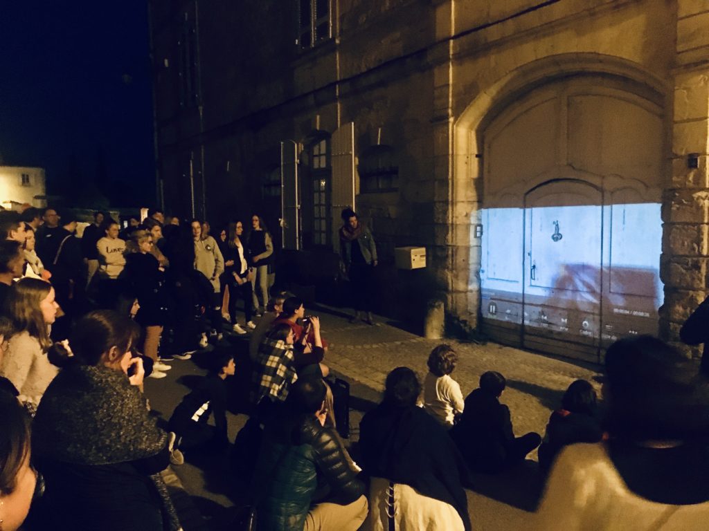 Atelier “Pocket films” / Déambulation & Projection – Collège Léo Testut – Beaumont du Périgord