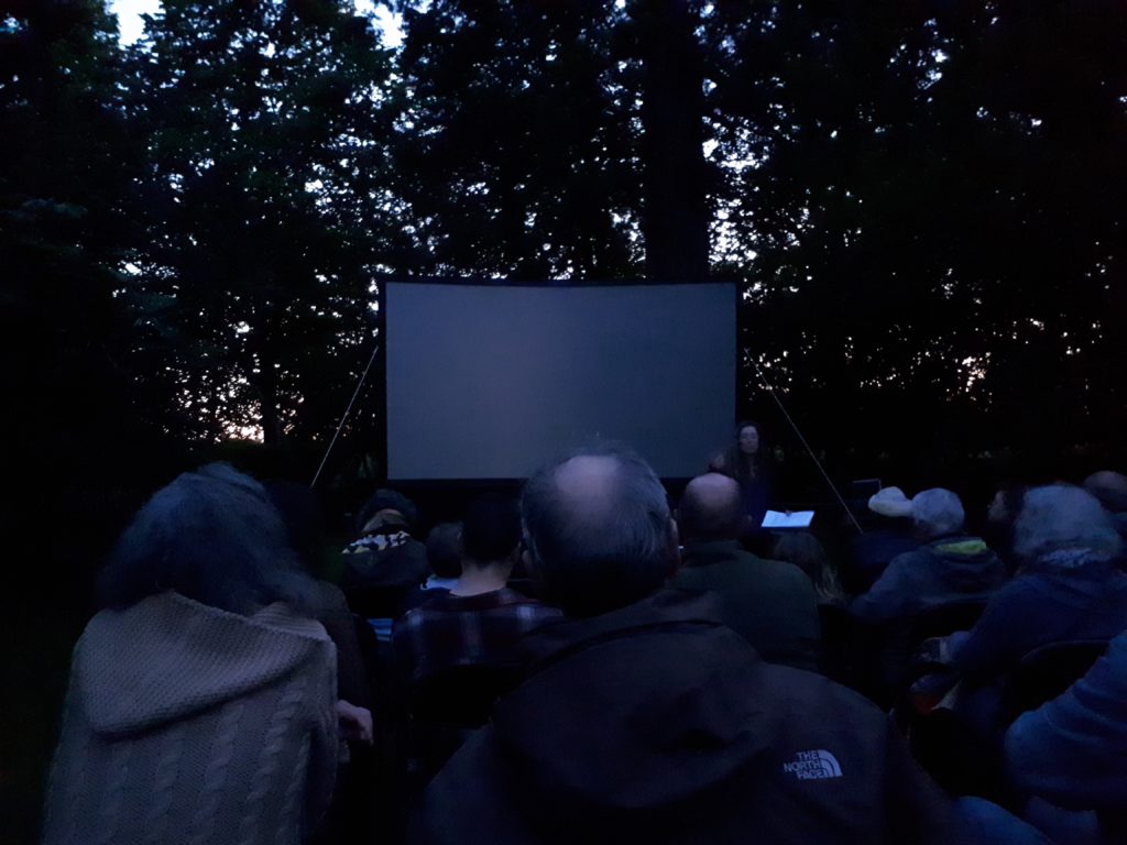 Projection aux jardins panoramiques de LImeuil