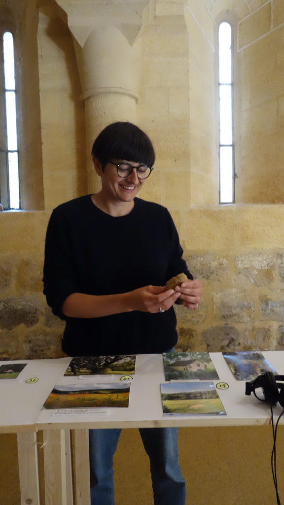 Zoé Chantre réalisatrice du Musée sonore des curiosités de Cadouin et ses environs