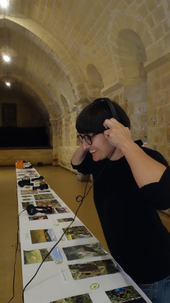 Zoé Chantre réalisatrice du Musée sonore des curiosités de Cadouin et ses environs