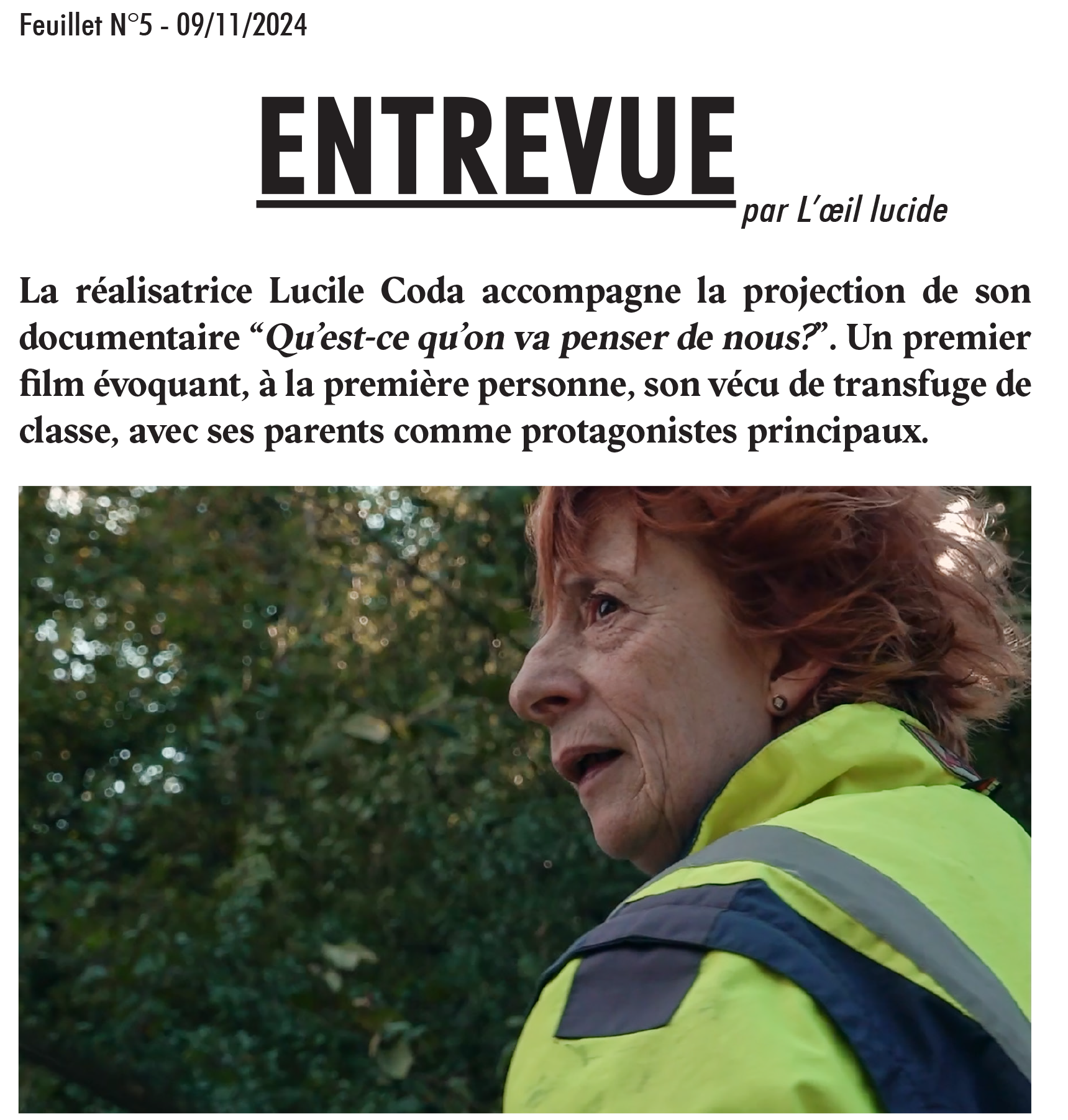 Les Rencontres du réel #12- édition novembre